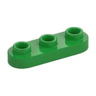Plate Special 1 x 3 Rounded with 3 Open Studs