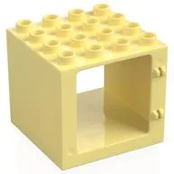 Duplo Door / Window Frame 4 x 4 x 3 with Thin Top