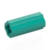 Technic Axle Connector Smooth [with x Hole + Orientation]