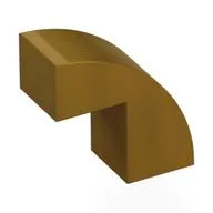 Brick Curved 1 x 2 x 1 2/3 with 1 Cutout