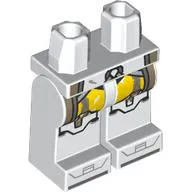 Hips and White Legs with Clone Commander Armor, Yellow/Dark Tan Markings print