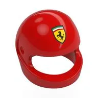 Helmet, Standard with Ferrari Logo print