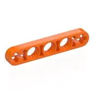 Technic Beam 1 x 5 Thin with Axle Holes on Ends