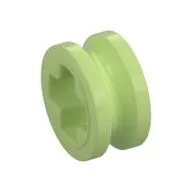 Technic Bush 1/2 Smooth with Axle Hole Semi-Reduced