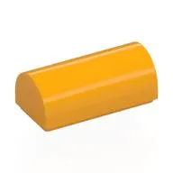 Brick Curved 1 x 2 x 2/3 Double Curved Top, No Studs