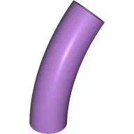 Brick Round 1 x 1 D. Tube with 45° Elbow and Axle Holes (Crossholes) at Each End