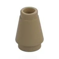Cone 1 x 1 [Top Groove]