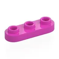 Plate Special 1 x 3 Rounded with 3 Open Studs