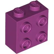 Brick Special 1 x 2 x 1 2/3 with 4 Studs on 1 Side