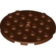 Plate Round 6 x 6 with Hole