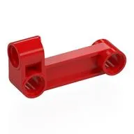 Technic Pin Connector Perpendicular 2 x 4 Bent - Beam with 90 Hole Ø 4.8