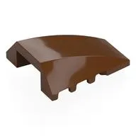 Wedge Curved 4 x 4 No Top Studs