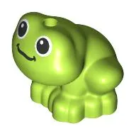 Animal, Frog Sitting with Black Eyes print