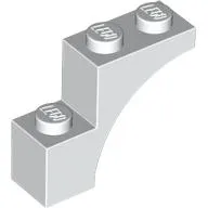 Brick Arch 1 x 3 x 2, Straight End