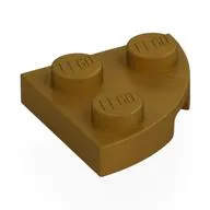 Plate Round Corner 2 x 2