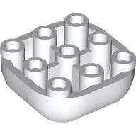 Brick Round, Curved Inverted 3 x 3