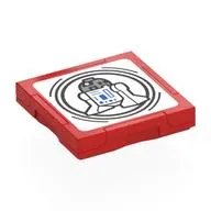 Tile Special 2 x 2 with SMART Tag with R2-D2 Print