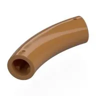 Brick Round 1 x 1 D. Tube with 45° Elbow and Axle Holes (Crossholes) at Each End