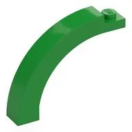 Brick Arch 1 x 5 x 3 1/3 Curved Top