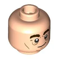 Minifig Head with print