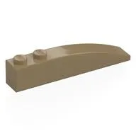 Brick Curved 6 x 1