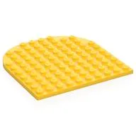 Plate 10 x 10 with Rounded End