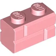 Brick Special 1 x 2 with Masonry Brick Profile