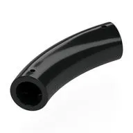 Brick Round 1 x 1 D. Tube with 45° Elbow and Axle Holes (Crossholes) at Each End