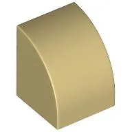 Brick Curved 1 x 1