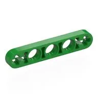 Technic Beam 1 x 5 Thin with Axle Holes on Ends