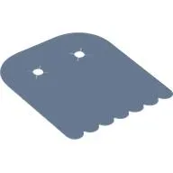 Cloak, Square, Rounded Scalloped