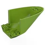 Aircraft Fuselage Curved Aft Section 6 x 10 Bottom, Pinholes