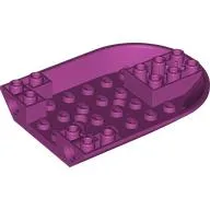 Aircraft Fuselage Curved Forward 6 x 8 Bottom with 2 Pin Holes