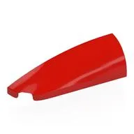 Brick Round, Curved Double 1 x 4 with Stud Notch Left
