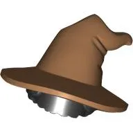 Hair and Hat, Floppy Witch Hat, Short Hair, Black Pattern