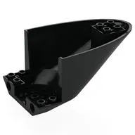 Aircraft Fuselage Curved Aft Section 6 x 10 Bottom, Pinholes