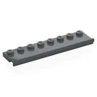 Plate Special 2 x 8 with Door Rail
