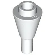 Cone 1 x 1 Inverted with Bar at Bottom (Ice Cream Cone)