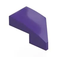 Brick Wedged, Curved 2 x 1 with Stud Notch Left