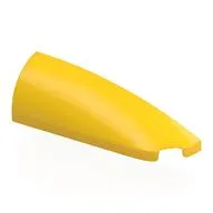 Brick Round, Curved Double 1 x 4 with Stud Notch Right