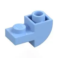 Brick Curved Inverted 1 x 2 with 1 x 1 Cutouts