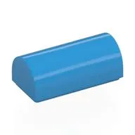 Brick Curved 1 x 2 x 2/3 Double Curved Top, No Studs