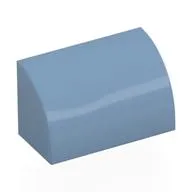 Brick Curved 1 x 2 x 1 No Studs
