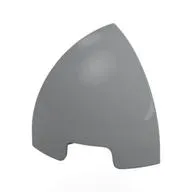 Brick Round Curved 1 x 1 x 1 Quarter Dome