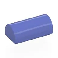 Brick Curved 1 x 2 x 2/3 Double Curved Top, No Studs