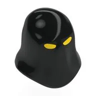 Hood, Full with Bright Light Orange Eyes Print