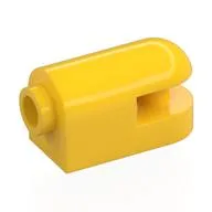 Brick Round, Curved 1 x 2 with Side Stud, Bar