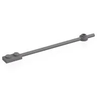 Bar 1 x 12 with 1 x 2 Plate End with Solid Studs and 1 x 1 Round Plate End