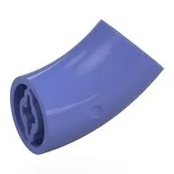 Brick Round 2 x 2 D. Tube with 45° Elbow and Axle Holes (Crossholes) at Each End [LONG]