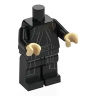 Minifig Body with SMART Tag, Emperor Palpatine